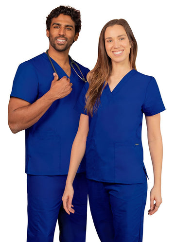 Unisex V-Neck 2 Pocket Top