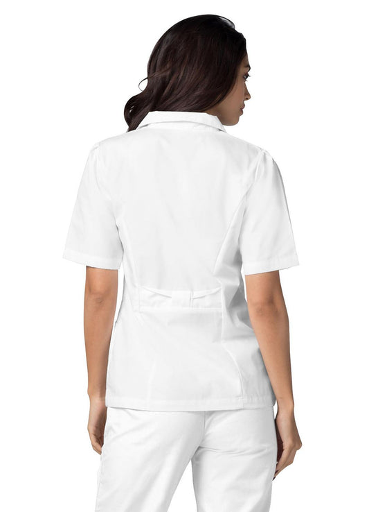 Lapel Collar Buttoned Top