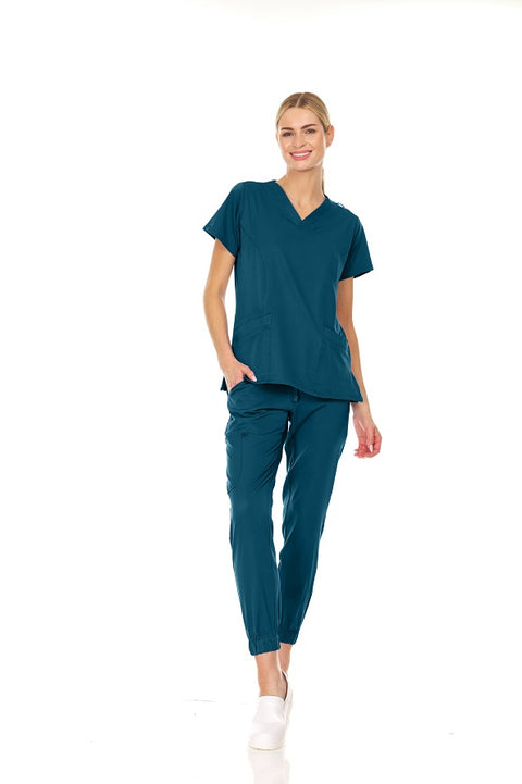 2075-Stretch Jogger Set-Classic Colors