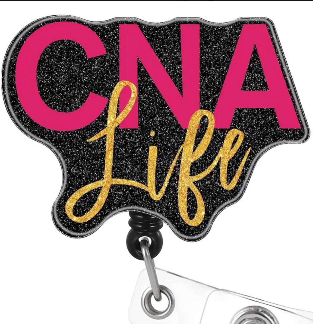 CNA Retractable Badge Holder