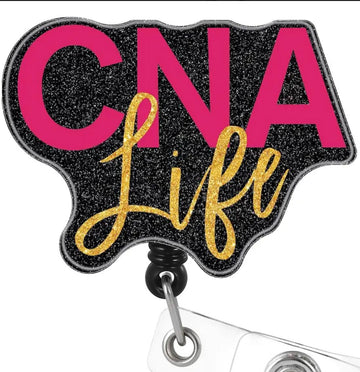 CNA Retractable Badge Holder