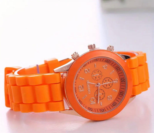 Silicone Band Watch