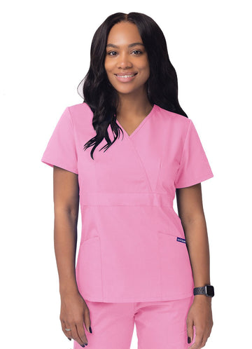 Women’s Mock Wrap Scrub set