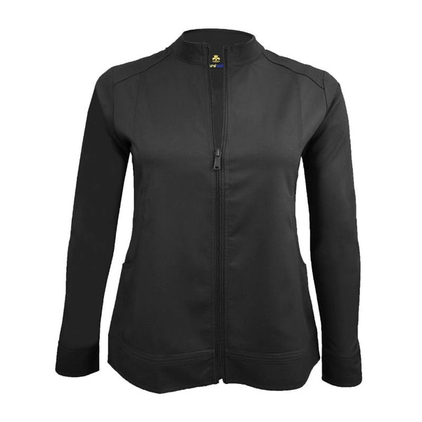 Zip Front Stretch Warm up Jacket